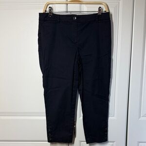 Talbots Navy “Perfect Crop” Pants (8p)